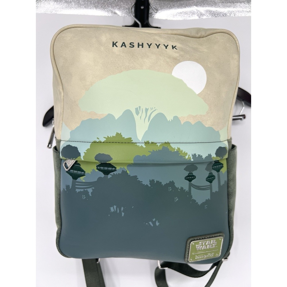 Loungefly Star Wars Lands Kashyyyk Square Mini Backpack - STBK0241 Excellent